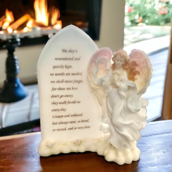 Seraphim Classics Heaven on Earth - Memorial Prayer Plaque #82728 by ROMAN 2003 - Picture 1 of 12